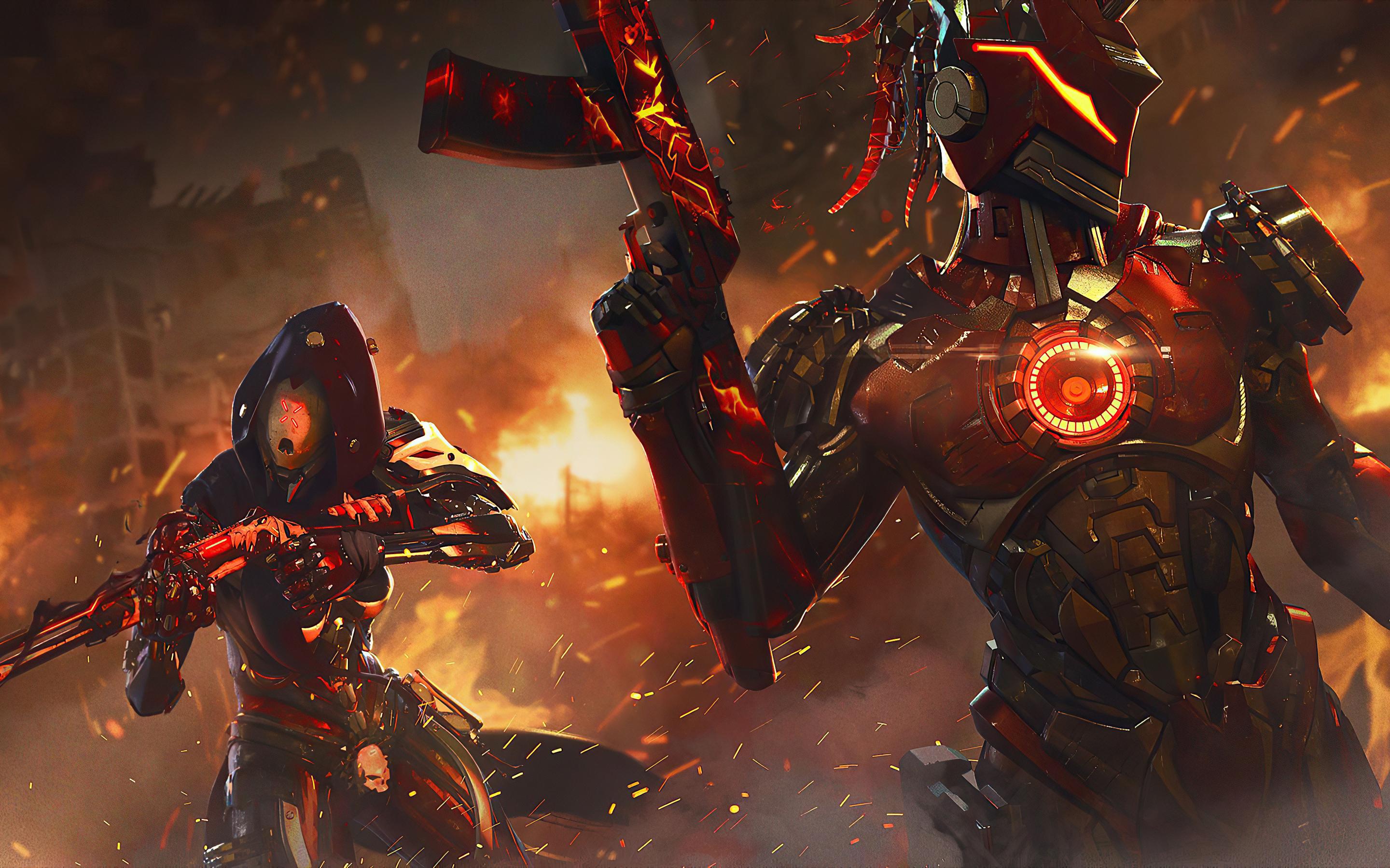 2880x1800 4k Garena Free Fire Macbook Pro Retina HD 4k Wallpaper, Image, Background, Photo and Picture