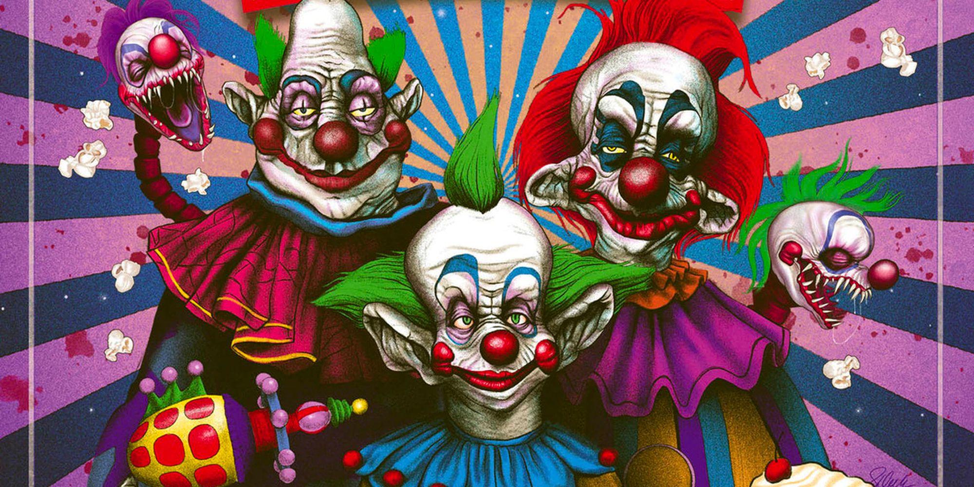 Download Two Killer Klowns Lurking Under the Big Top Wallpaper  Wallpapers com