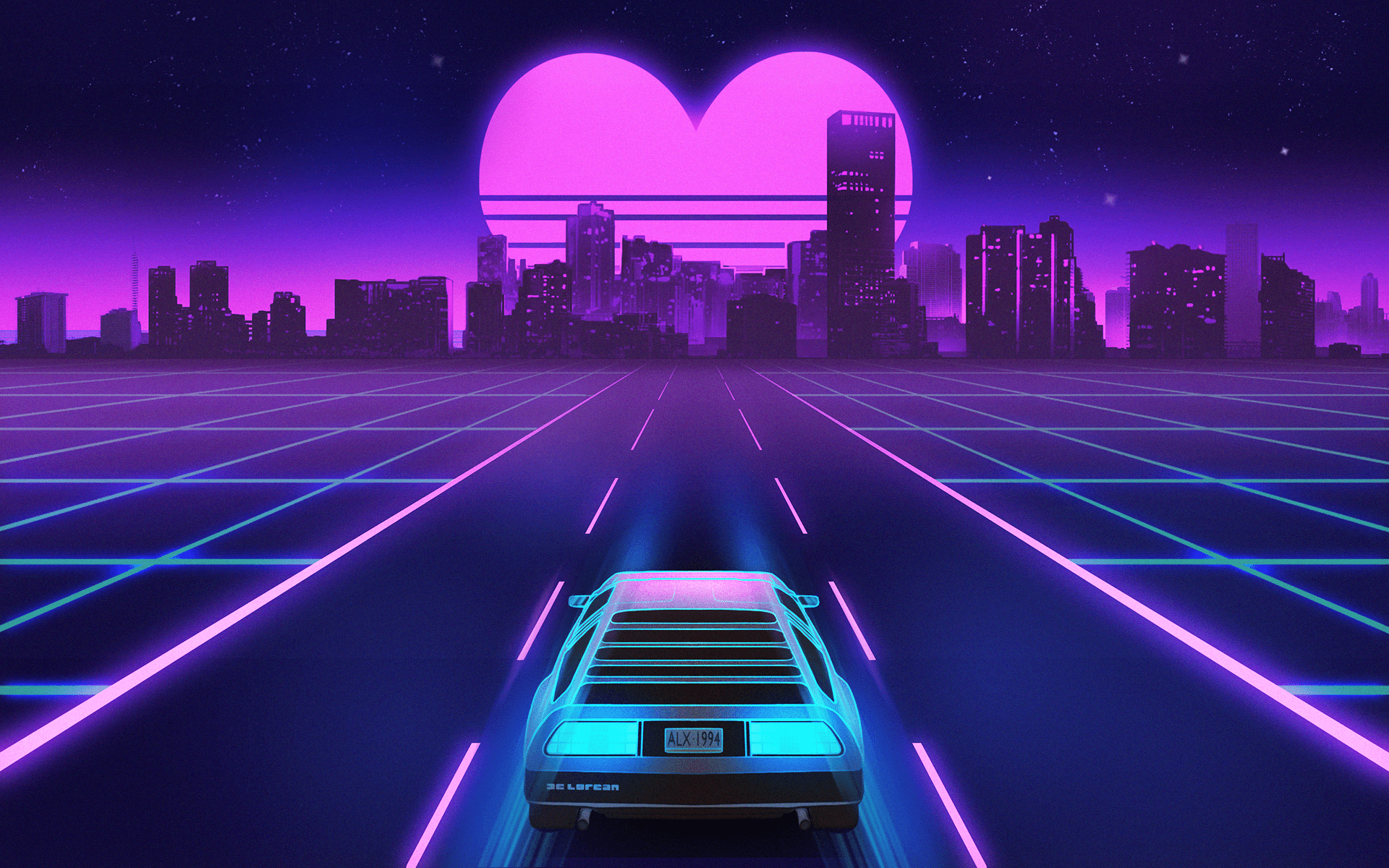 1920x1200 Vaporwave Aesthetic
