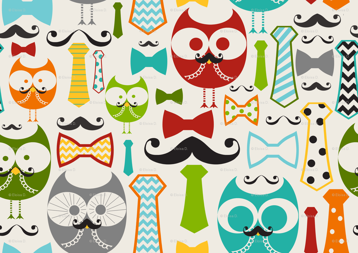 1240x876 Owls Background