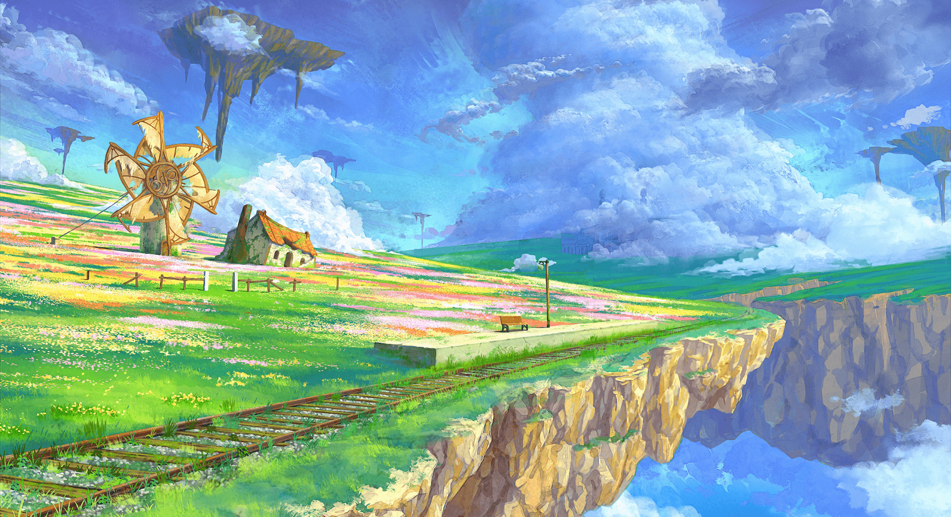 1920x1045 Sky Island 2K live wallpaper [DOWNLOAD FREE]