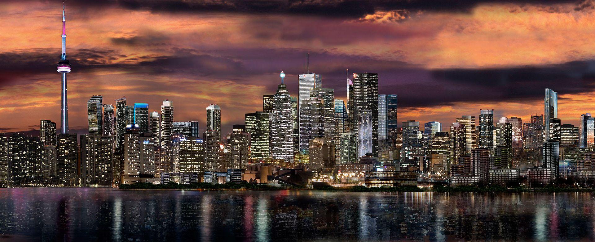 1920x784 Toronto HD Wallpaper