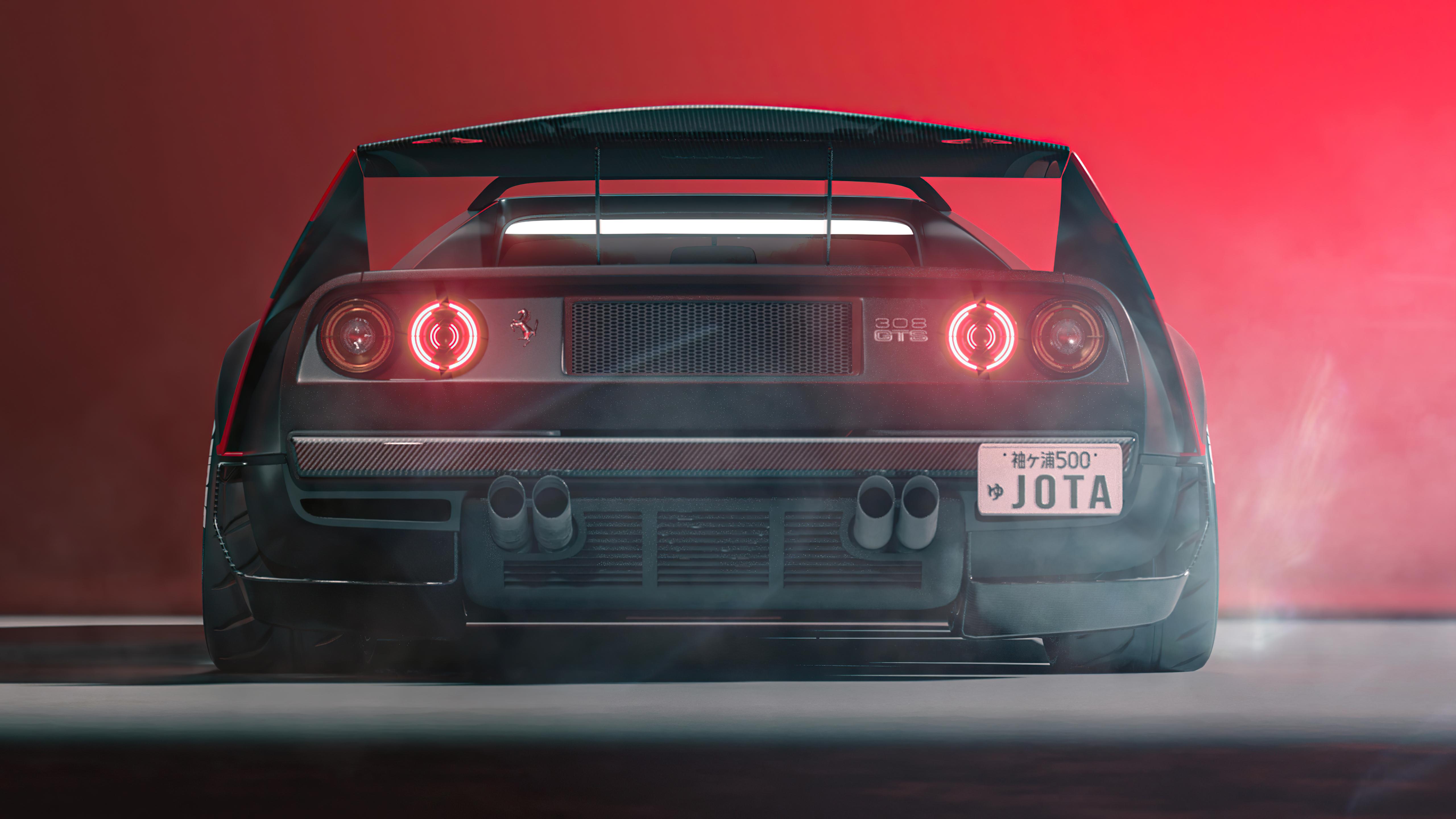 5120x2880 Ferrari 308 GTS Rear 5k, HD Cars, 4k Wallpaper, Image, Background, Photo and Picture