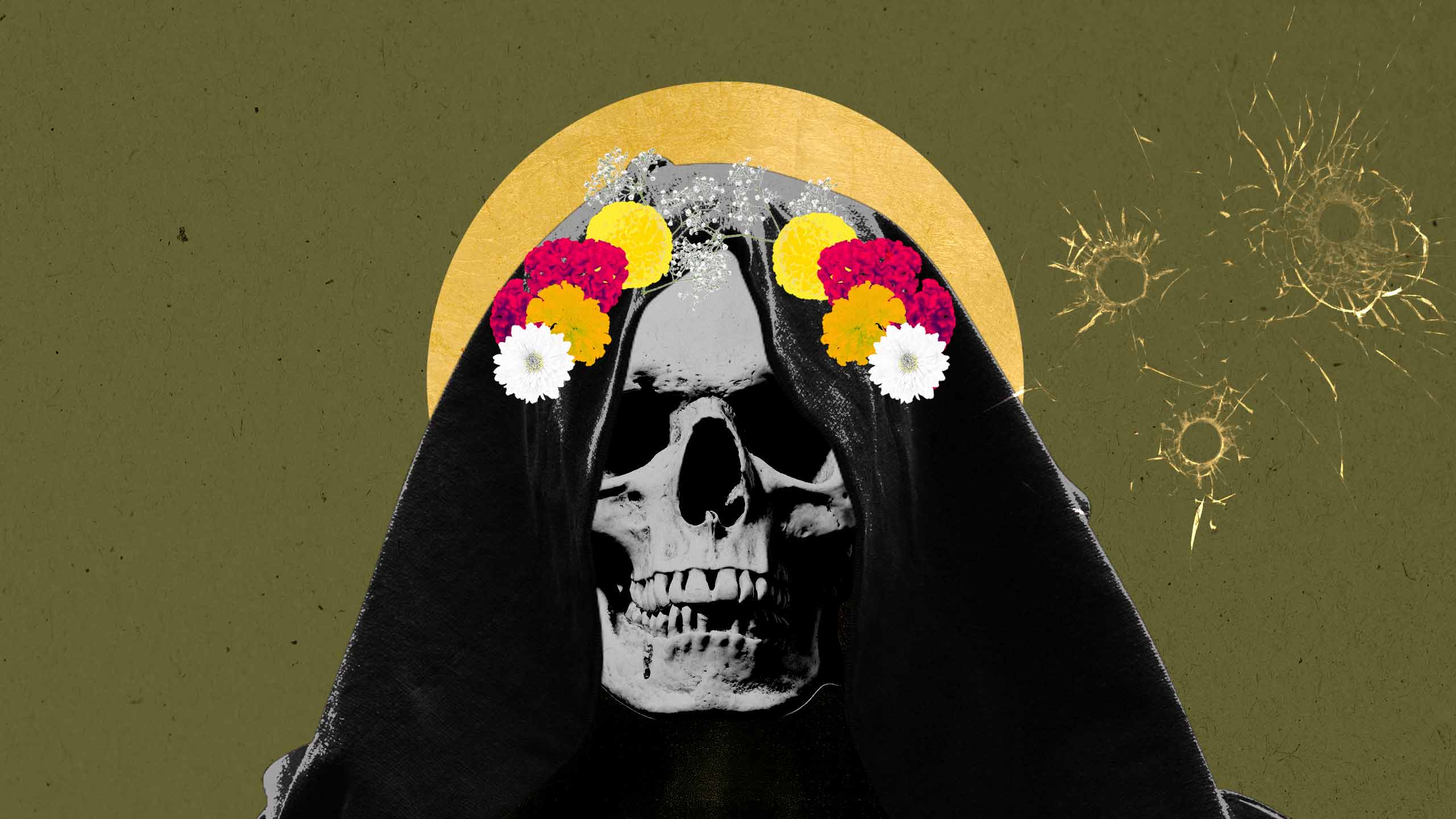 Santa Muerte death evil mexico narcos skulls HD phone wallpaper   Peakpx