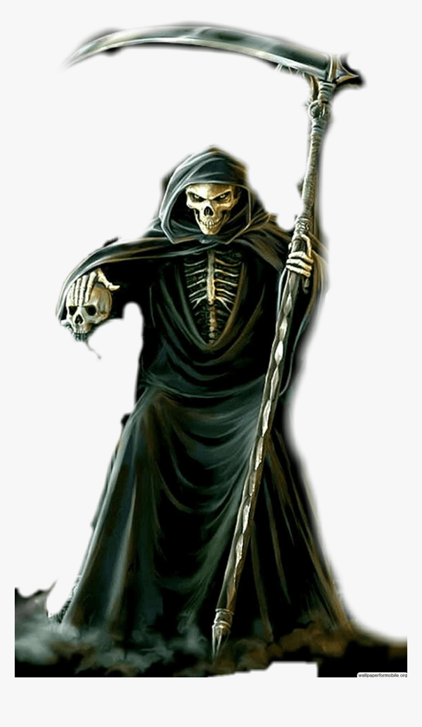 Statue Of A Skeleton With Gold Wings On It Background Pictures Of The Santa  Muerte Background Image And Wallpaper for Free Download