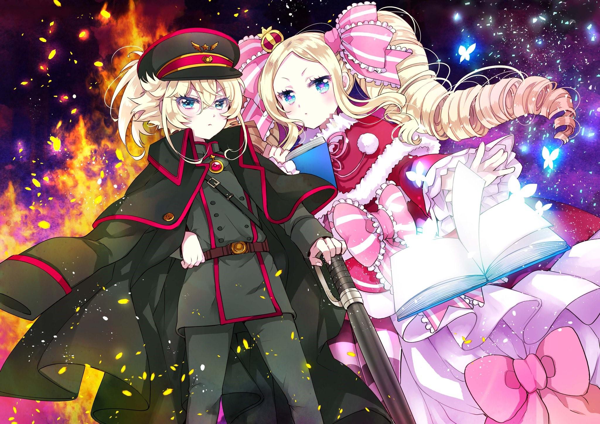 2048x1448 Isekai Quartet, neon lights, architecture. Mocah HD Wallpaper