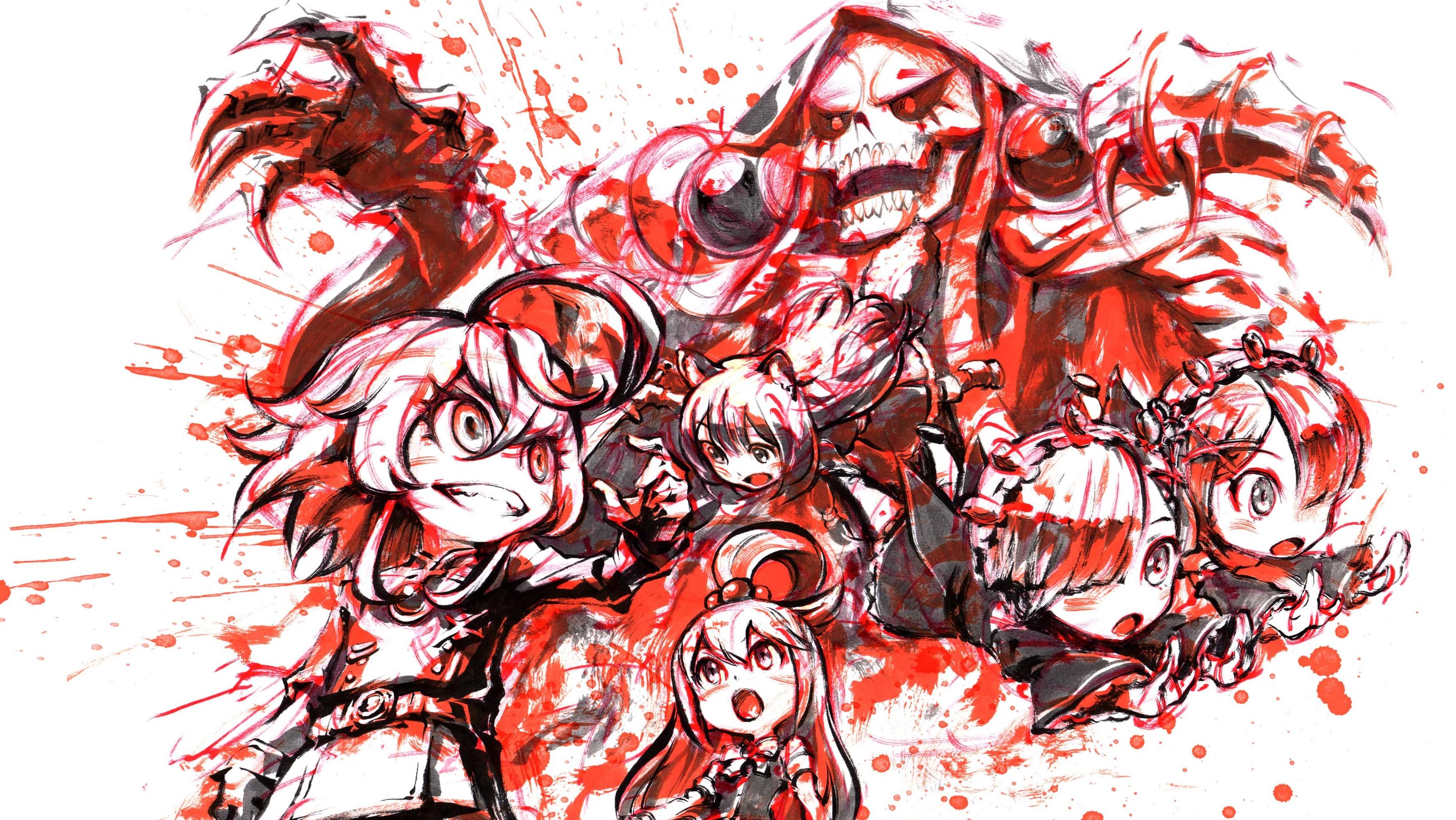 3482x1962 Isekai Quartet HD Wallpaper