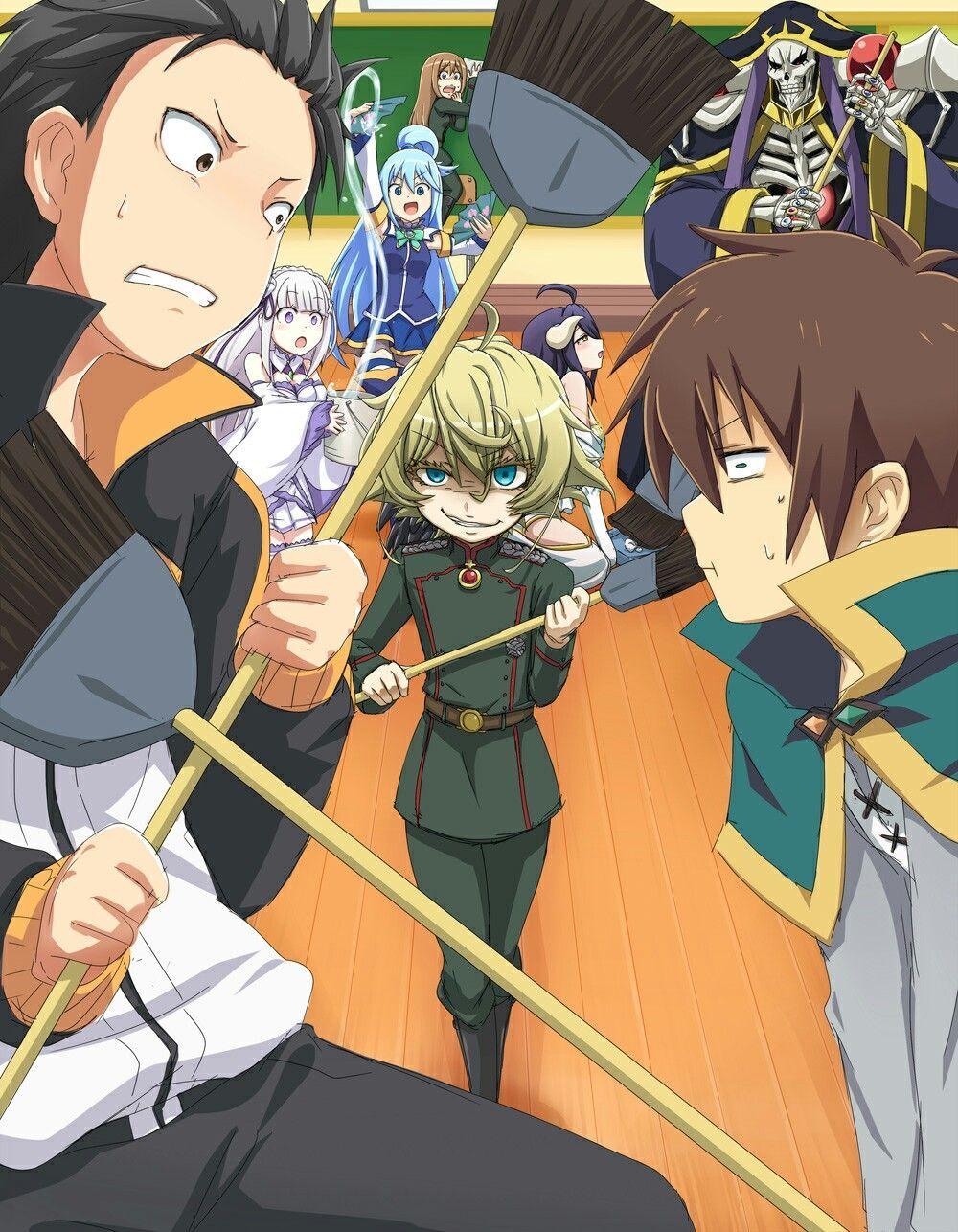 1000x1286 Isekai Quartet Anime. Personajes de anime, Memes de anime, Dibujos de anime