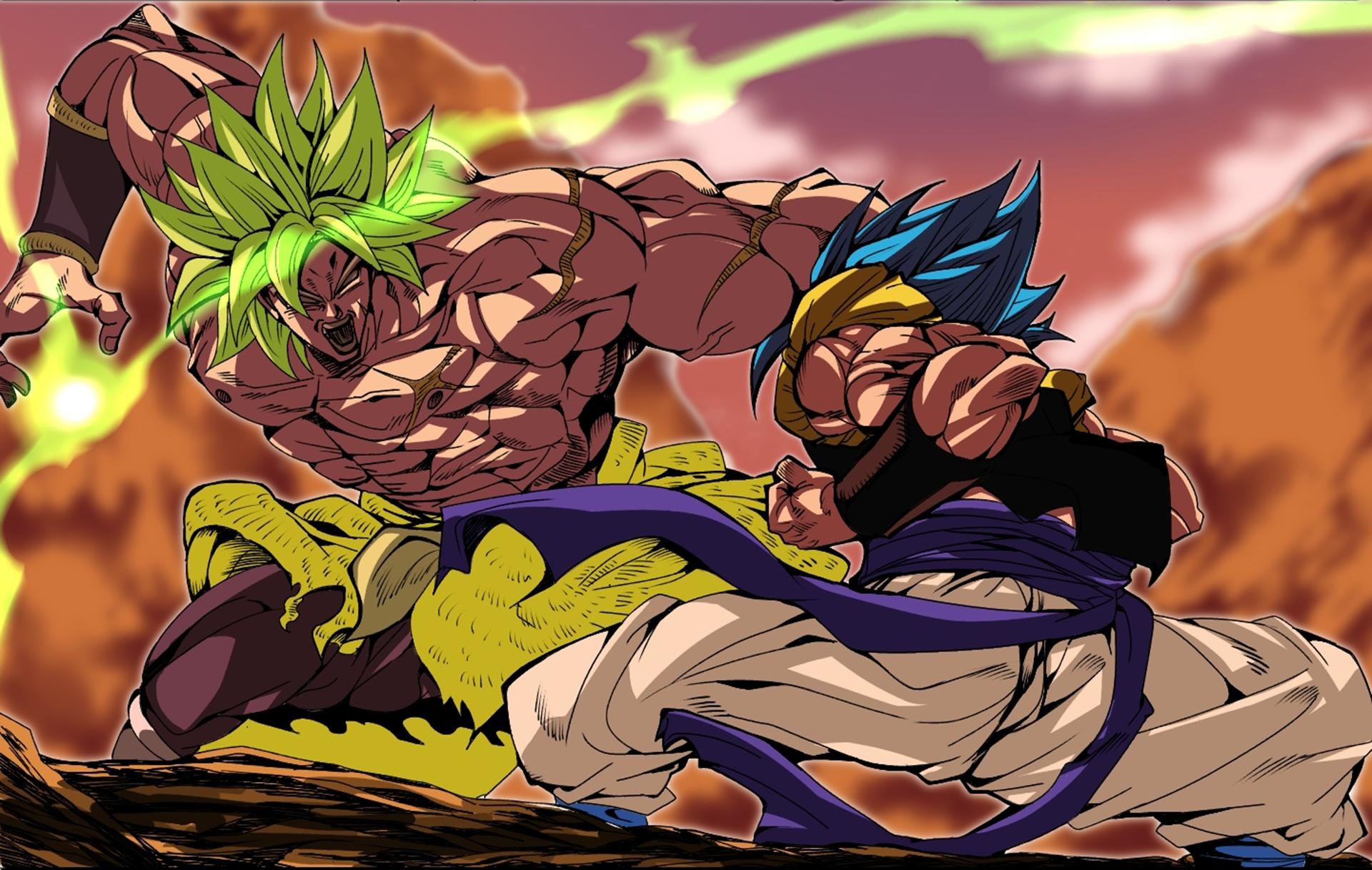 1920x1217 Broly Vs Gogeta HD Wallpaper