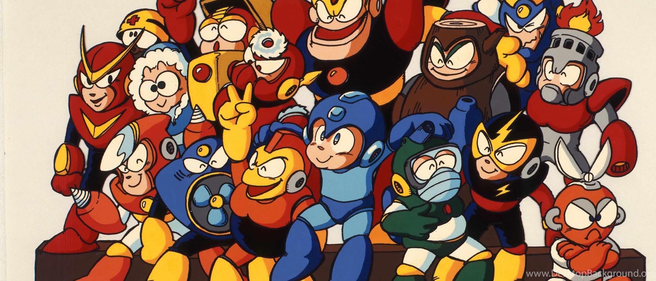 2520x1080 Mega Man II Wallpaper Desktop Background