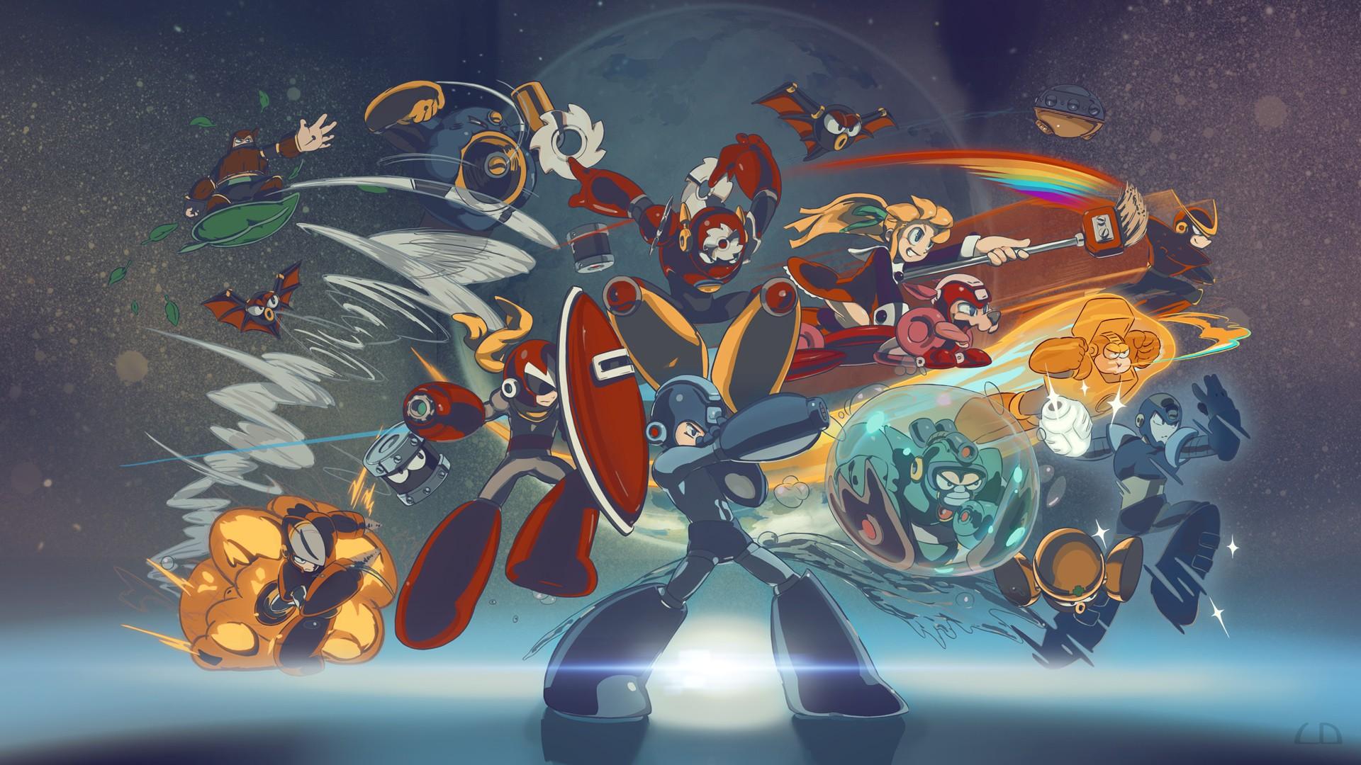 1920x1080 Megaman Wallpaper HD