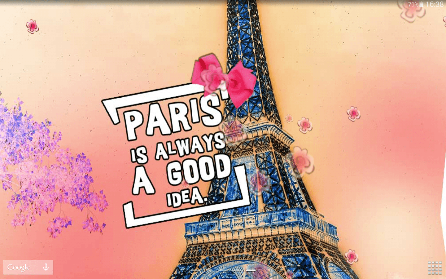 1440x900 Wallpaper Paris Cute