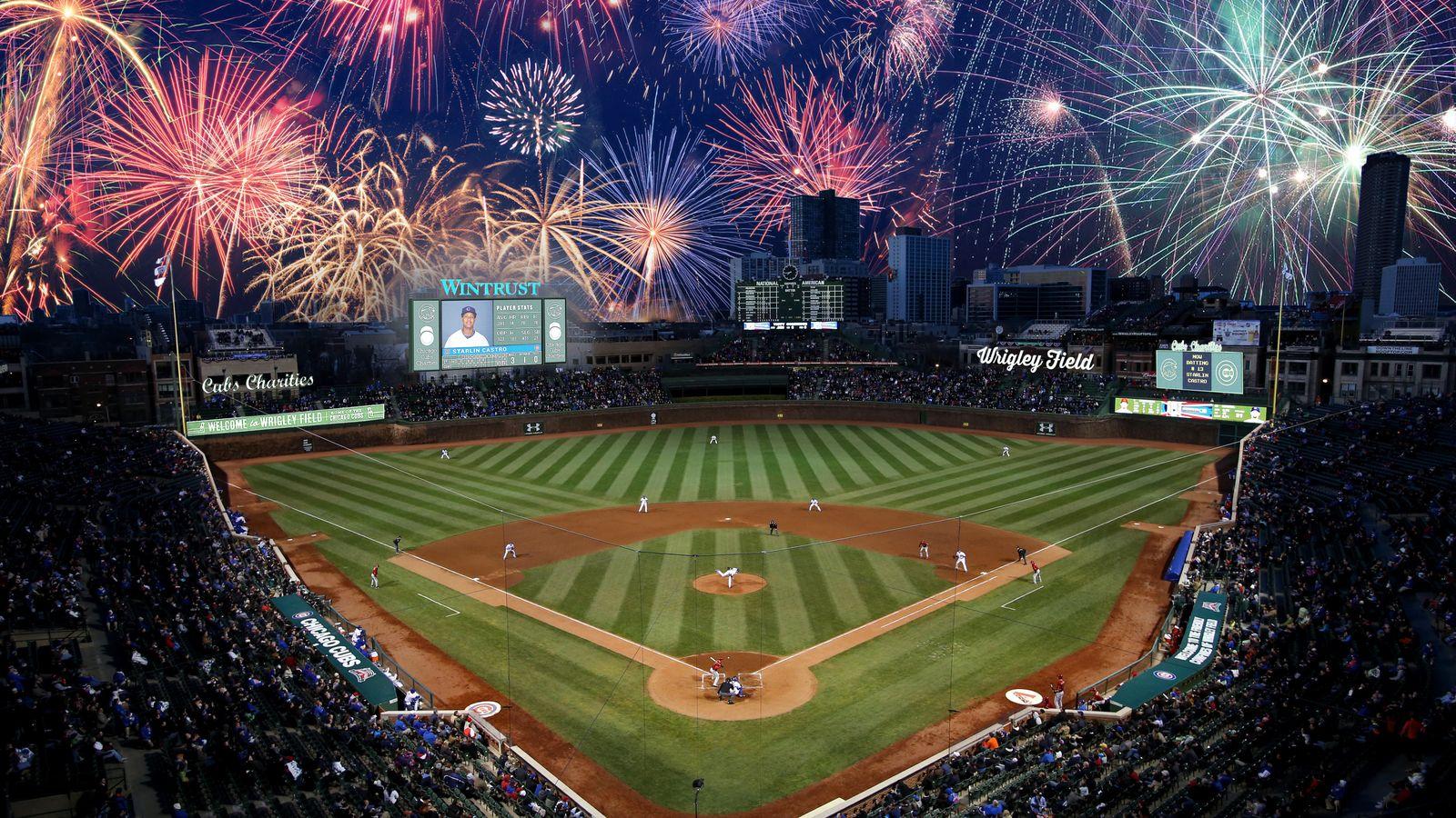 Wrigley Field Night Wallpapers Top Free Wrigley Field Night   7260122 