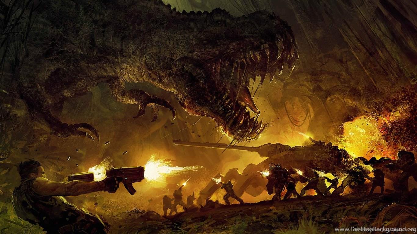 1366x768 Download 1366x768 Epic Battle Wallpaper Desktop Background