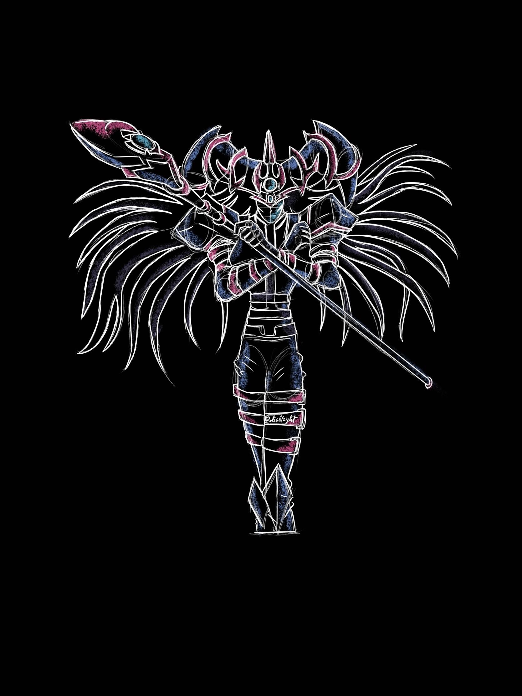 1668x2224 Magician of Black Chaos, Aldo Carafa