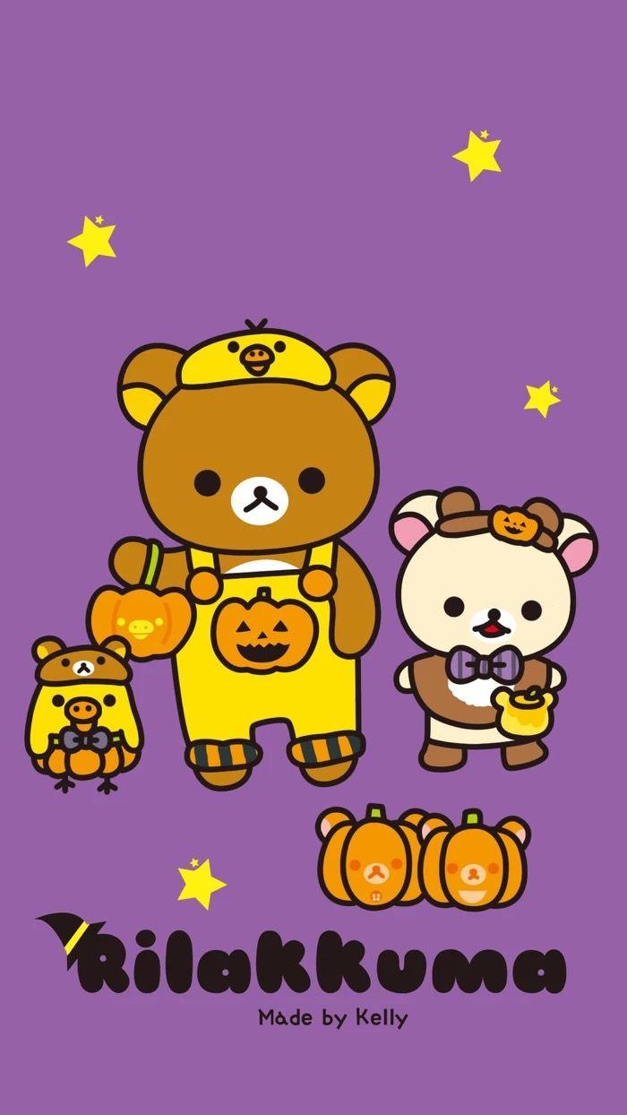 Halloween Rilakkuma Wallpapers - Top Free Halloween Rilakkuma