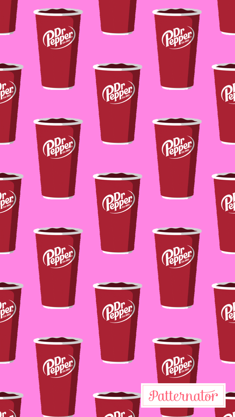 750x1334 Pink Dr. Pepper Wallpaper. Stuffed peppers, Dr pepper, Pretty wallpaper