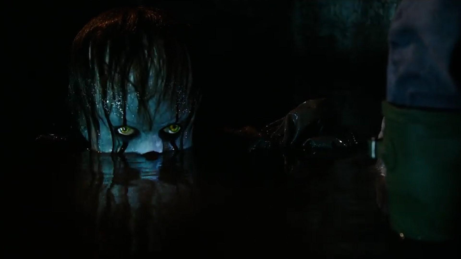1920x1080 Pennywise Glowing Eyes