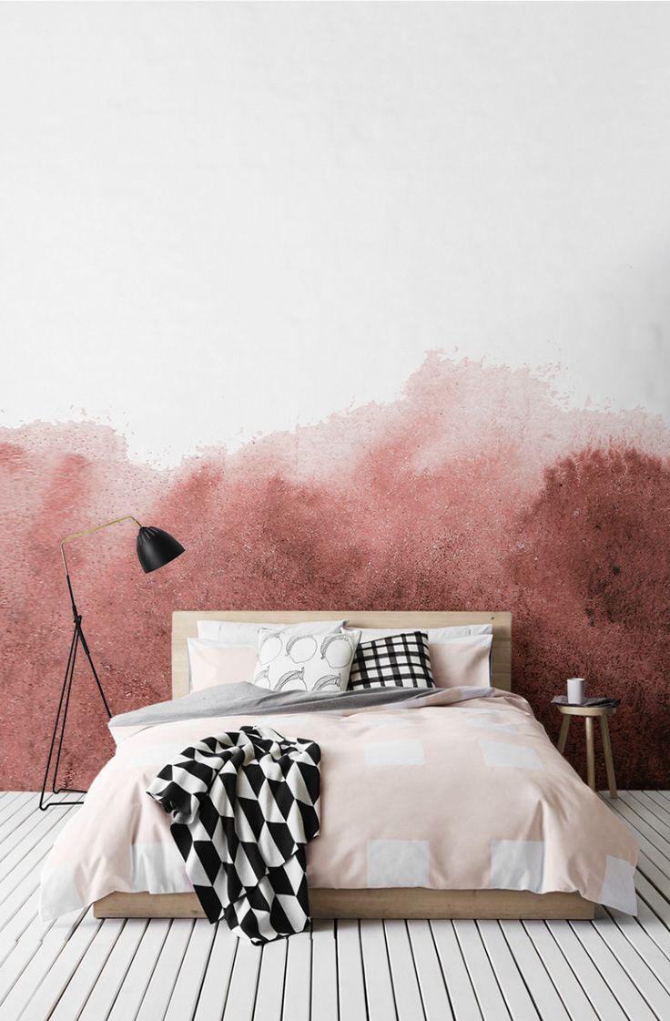 736x1121 Stunning collection by Murals Wallpaper in France. Home bedroom, Bedroom interior, Minimalist bedroom