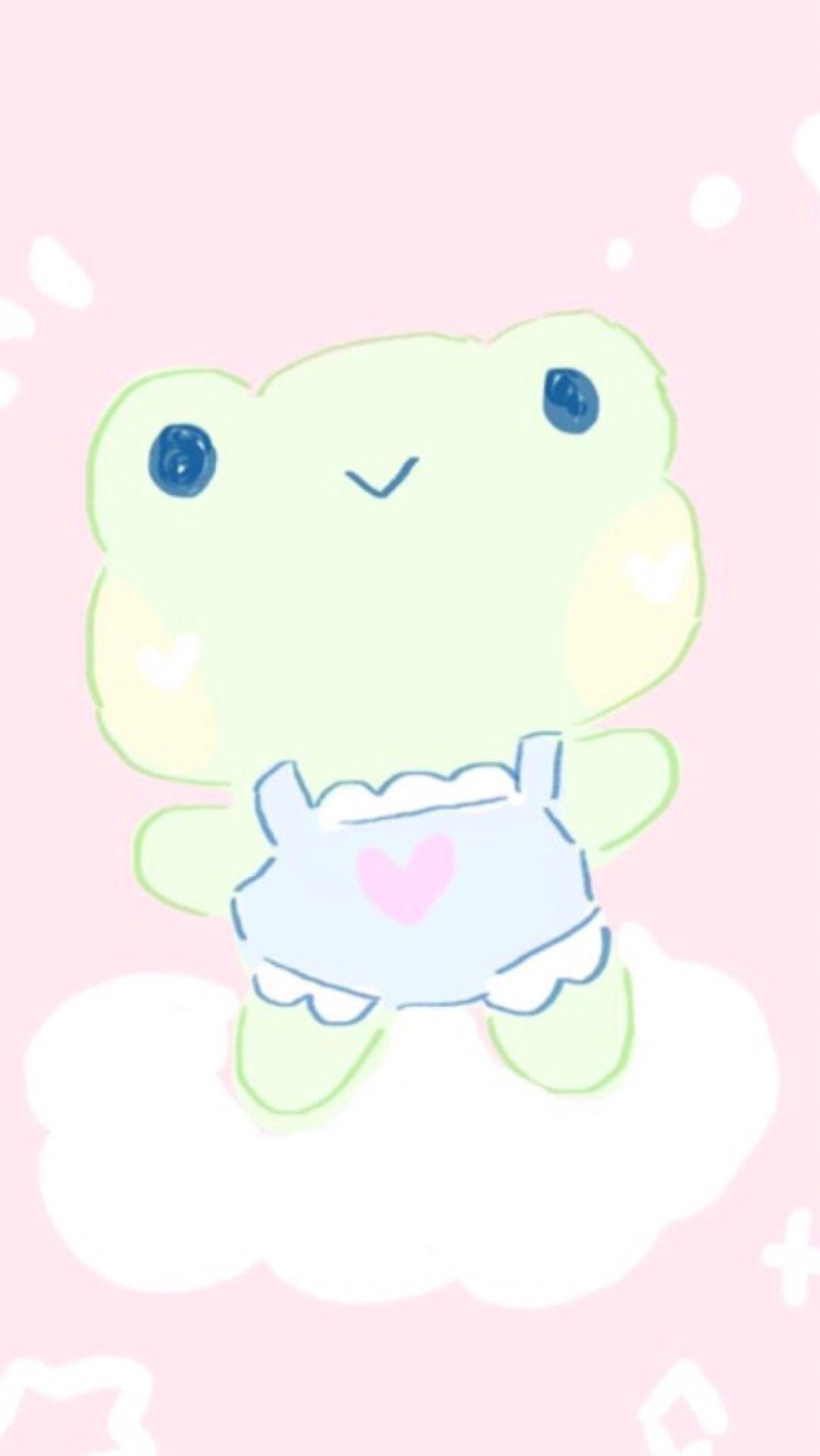 1082x1920 thepeachypinkprincess October 23 2019 at 12:57AM. Cute drawings, Cute wallpaper, Frog drawing