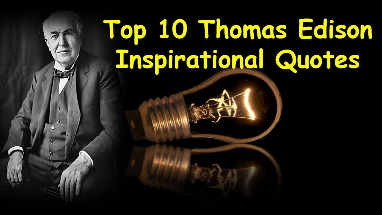 Thomas Edison Motivation Wallpapers - Top Free Thomas Edison Motivation ...