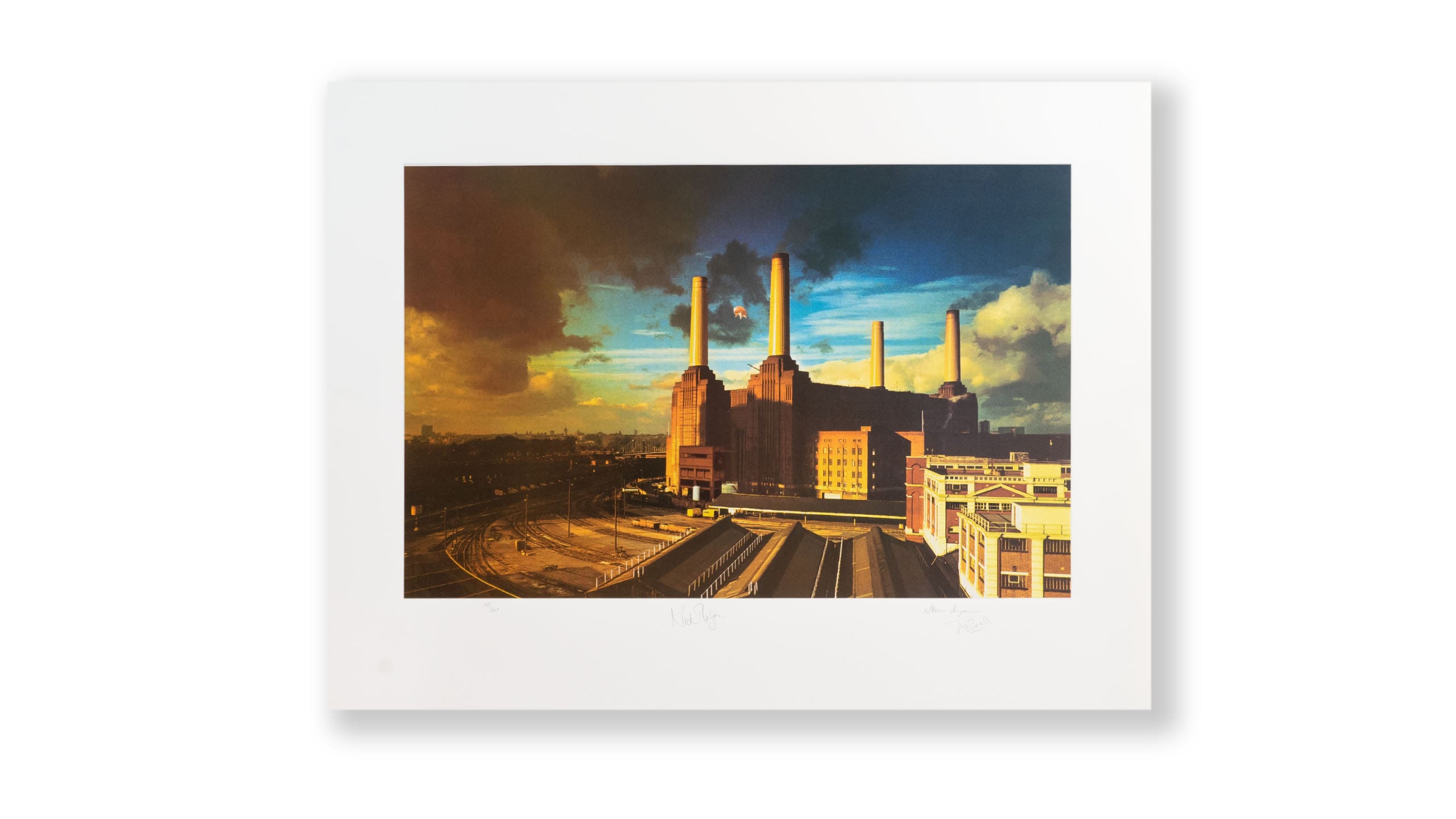 2560x1440 Pink Floyd Animals Signed Storm Thorgerson Album Cover Poster Print Pauls Gallery