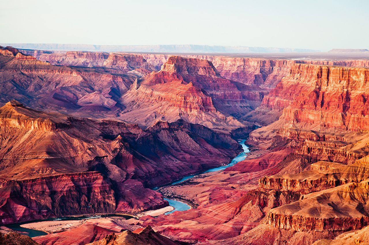 1280x853 image Grand Canyon Park USA Arizona Nature Canyon Landscape