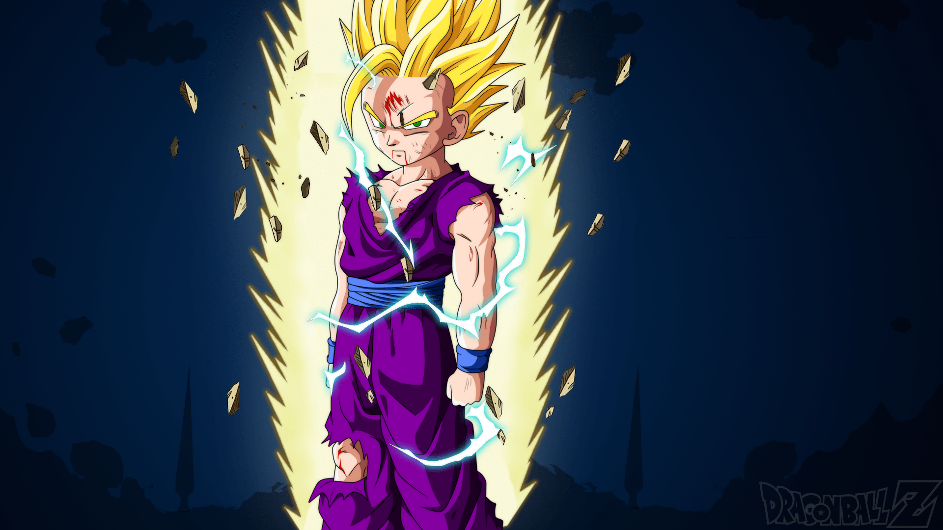 1920x1080 Ssj2 Gohan Wallpaper