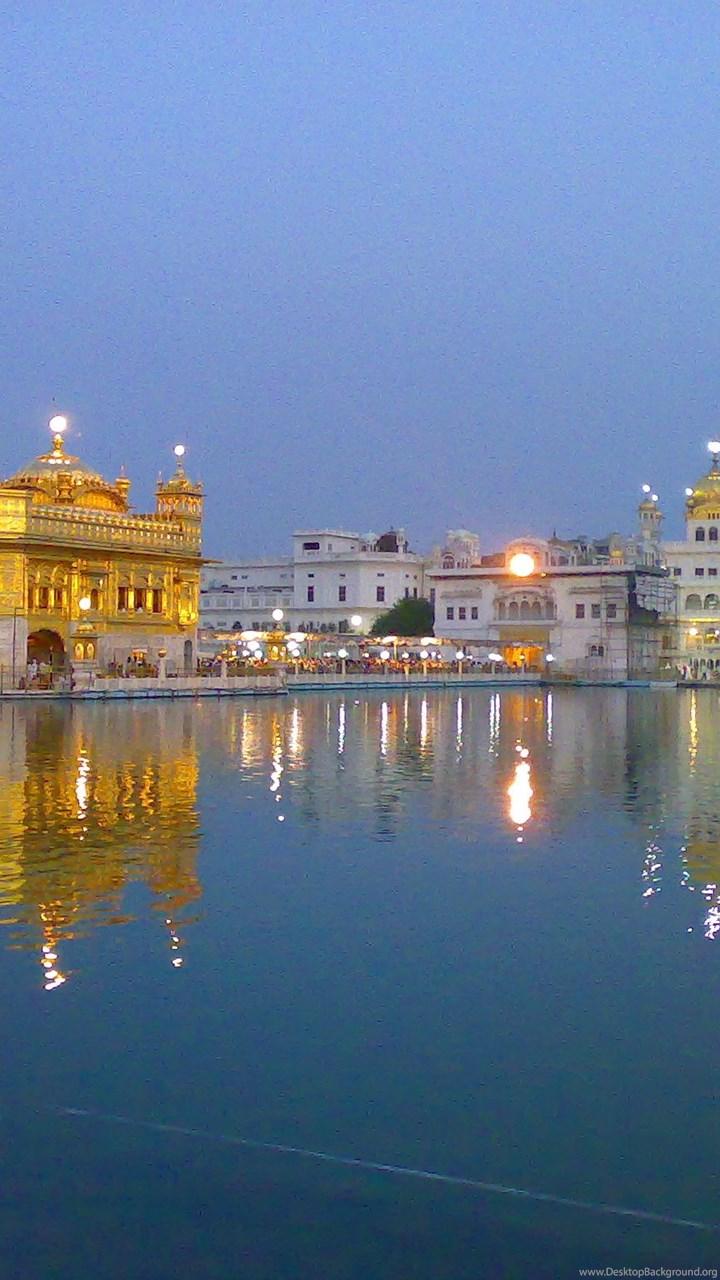 720x1280 sikh wallpaper for mobile, reflection, reflecting pool, landmark, night, building, water, waterway, city, river, architecture