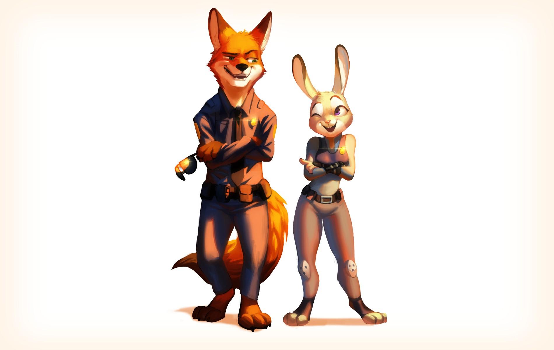 1900x1200 #Nick Wilde, #Judy Hopps, #Zootopia wallpaper. Mocah HD Wallpaper