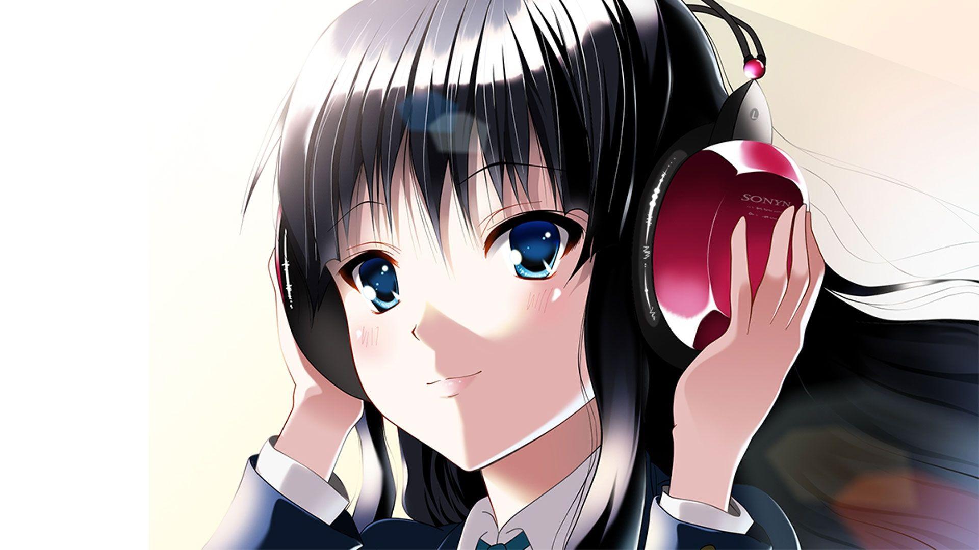 1920x1080 Anime Music Girls Wallpaper