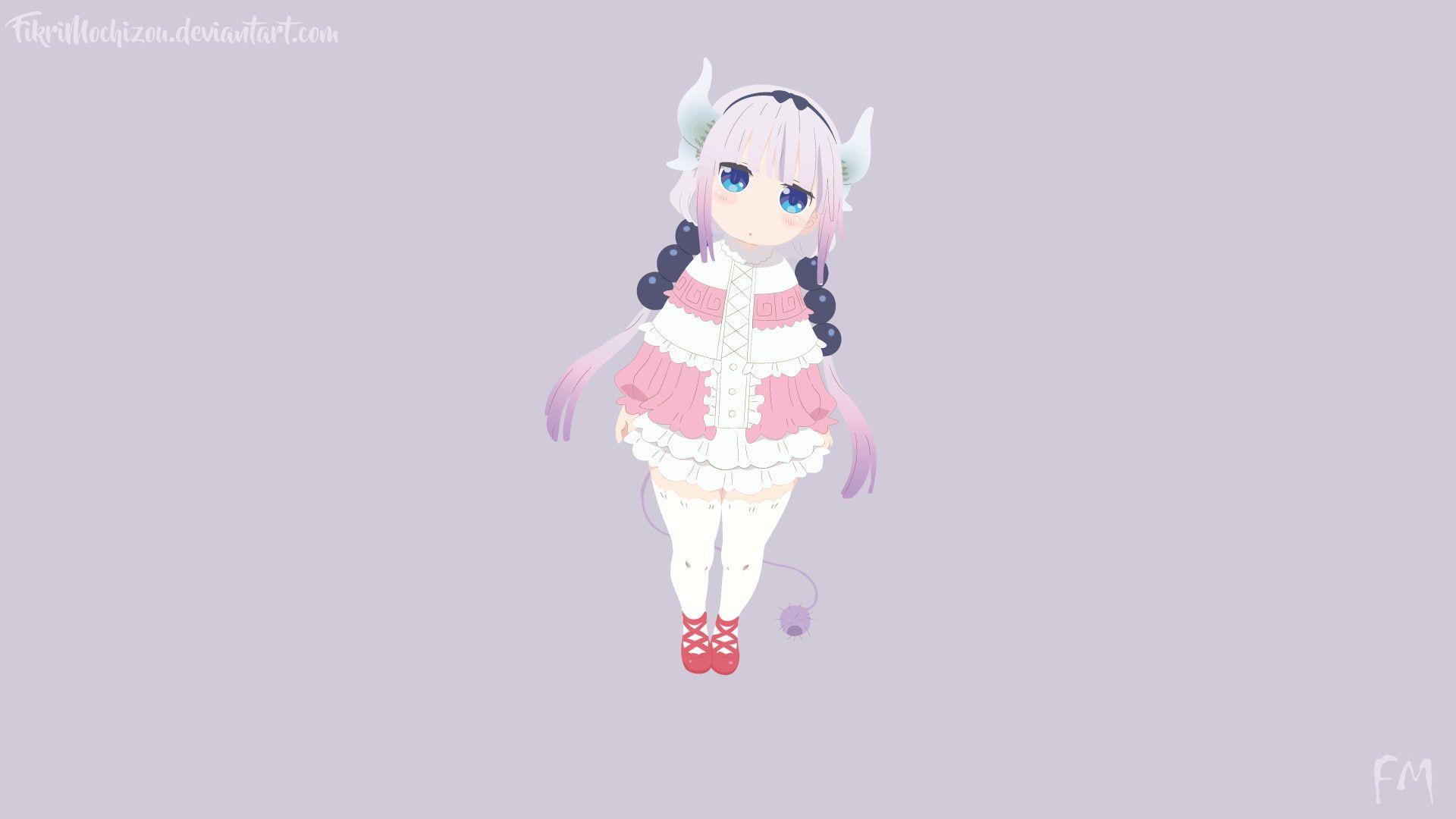 1920x1080 HD wallpaper: Anime, Miss Kobayashi's Dragon Maid, Kanna Kamui