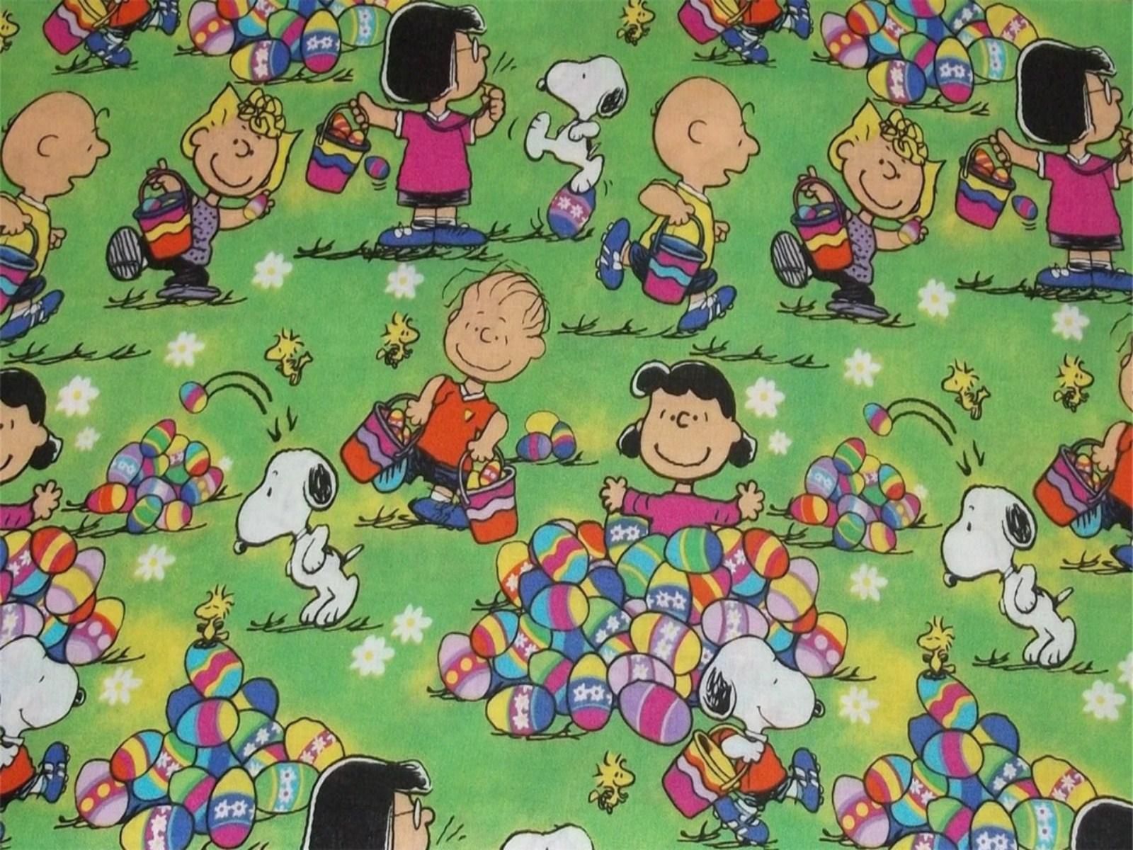 1600x1200 Peanuts Easter Wallpaper