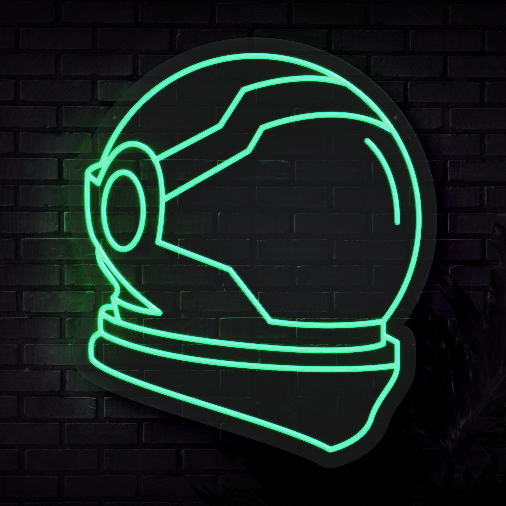 1920x1920 Astronaut Helmet Neon Sign. Sketch & Etch US