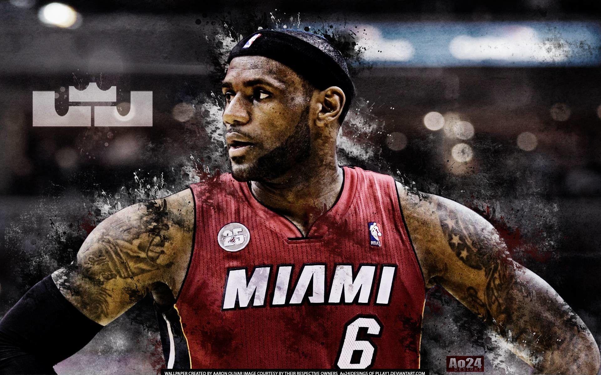 1920x1200 LeBron James Wallpaper