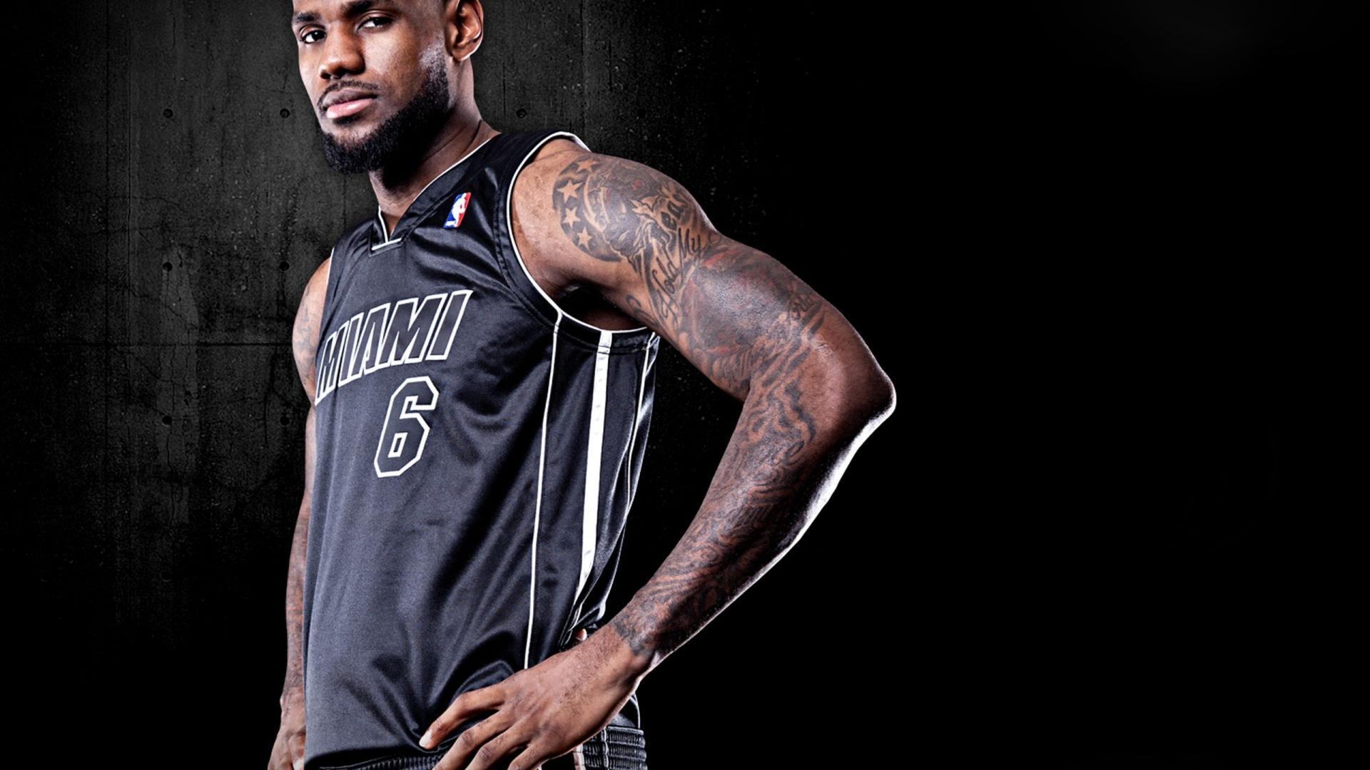 1920x1080 Lebron James Miami Heat Wallpaper 1080p