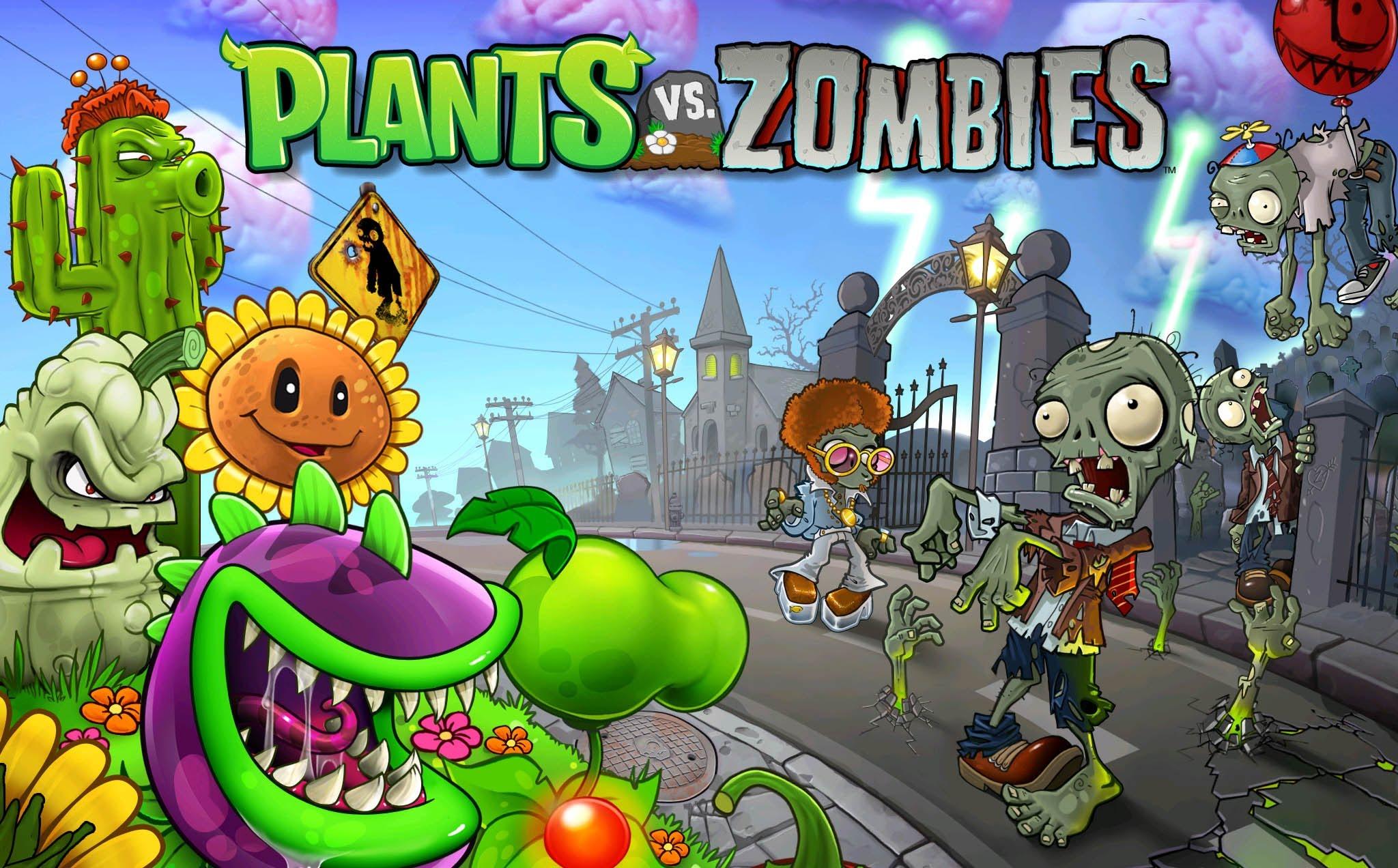 2048x1272 Download Latest HD Wallpaper of, Games, Plants Vs. Zombies