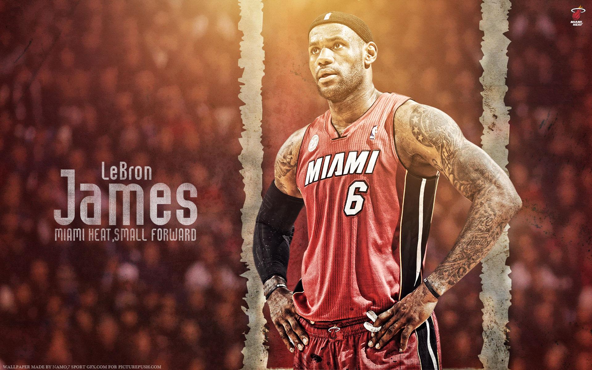 1920x1200 LeBron James Heat 6 1920×1200 Wallpaper. Basketball Wallpaper at