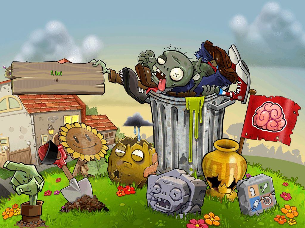 1024x768 plants vs. zombies. Plants vs zombies, Zombie, Zombie wallpaper