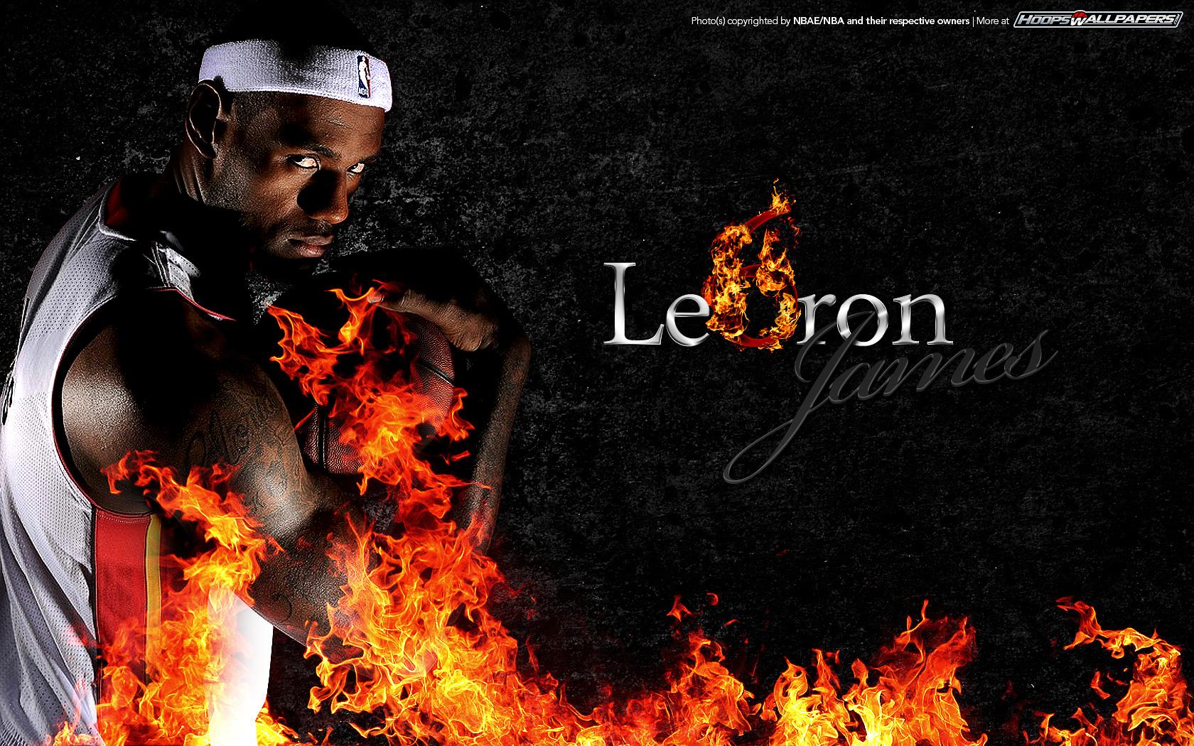 1680x1050 Lebron James Miami Heat Wallpaper