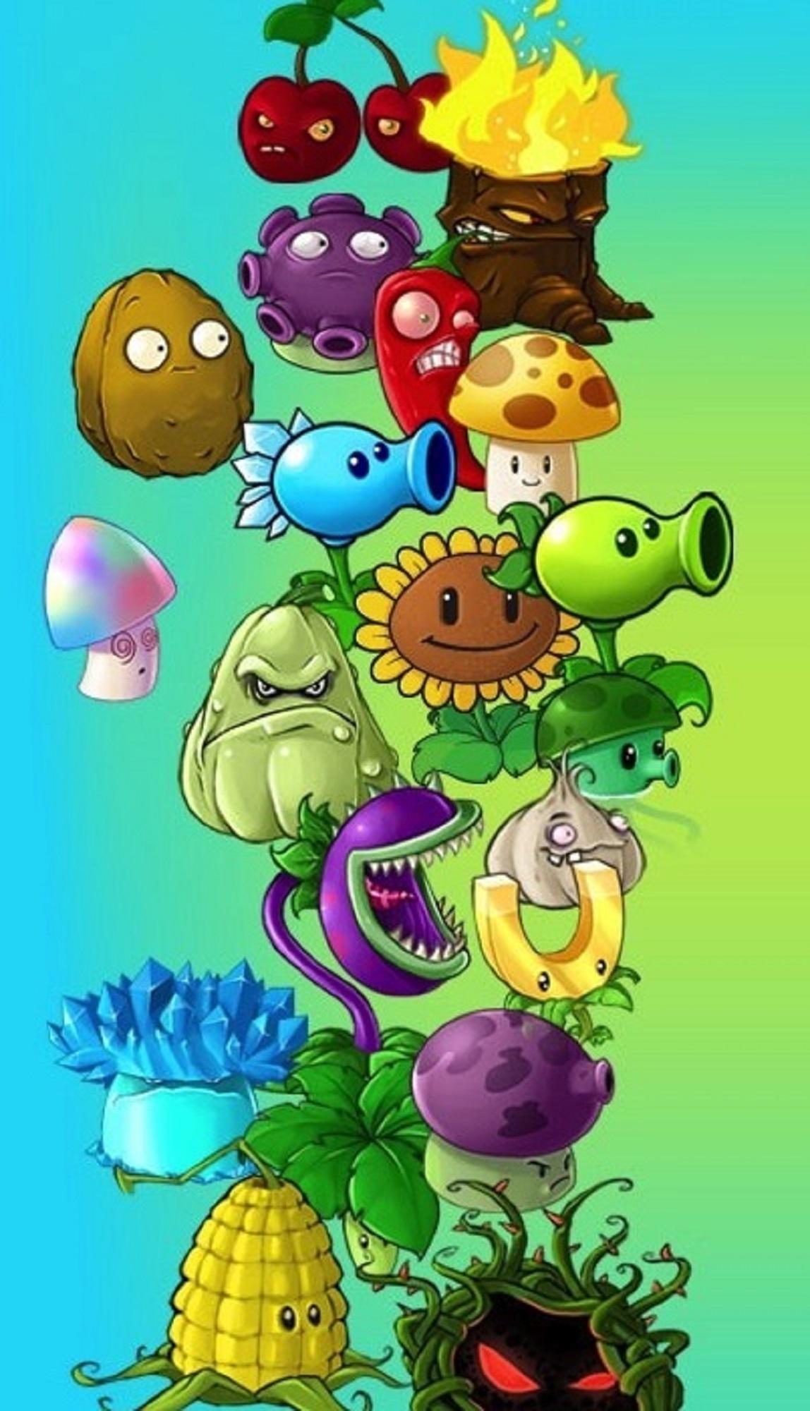 1148x2000 Plant Vs Zombies Wallpaper