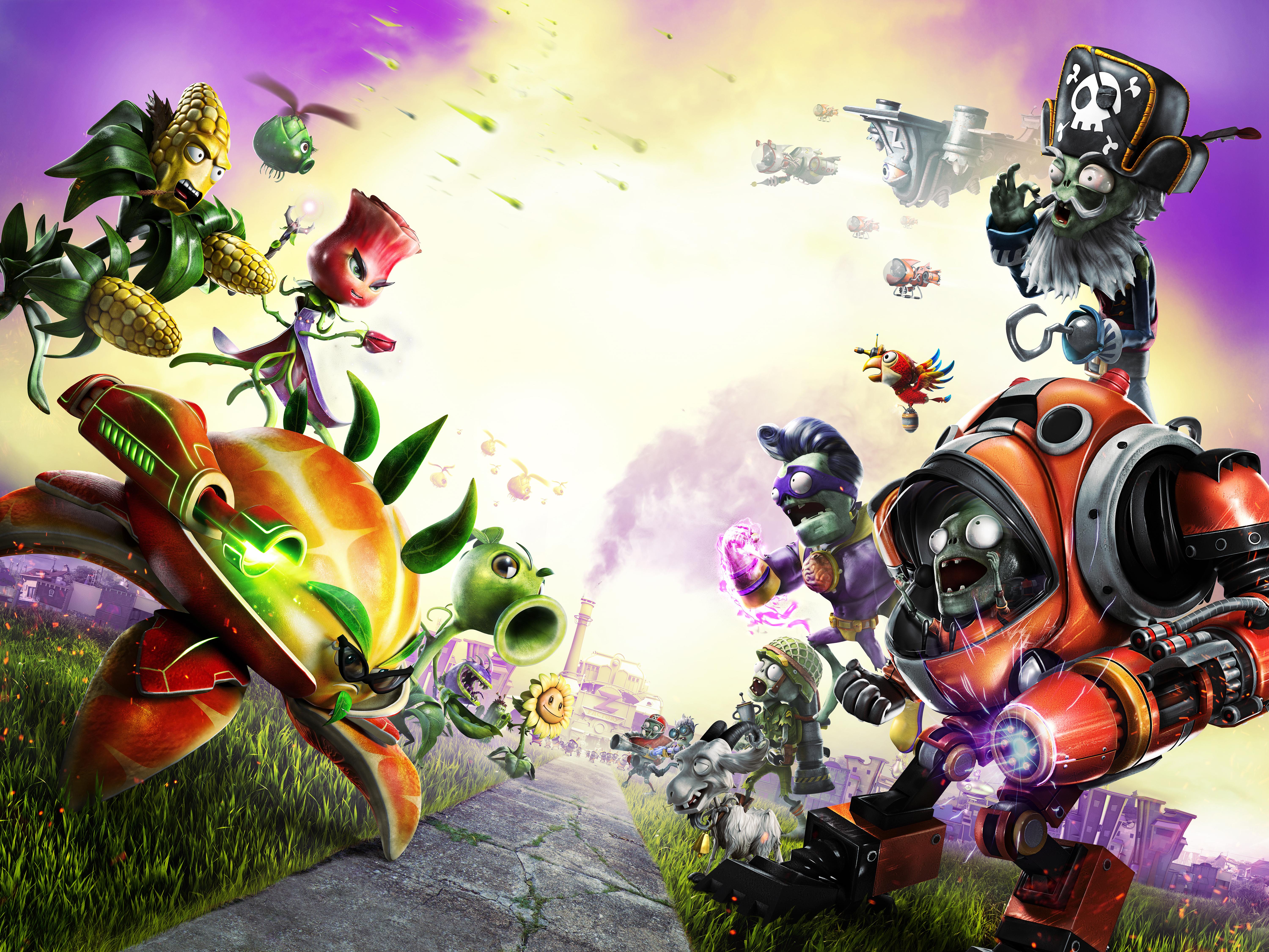 6000x4500 #Plants vs. Zombies: Garden Warfare K. Mocah HD Wallpaper