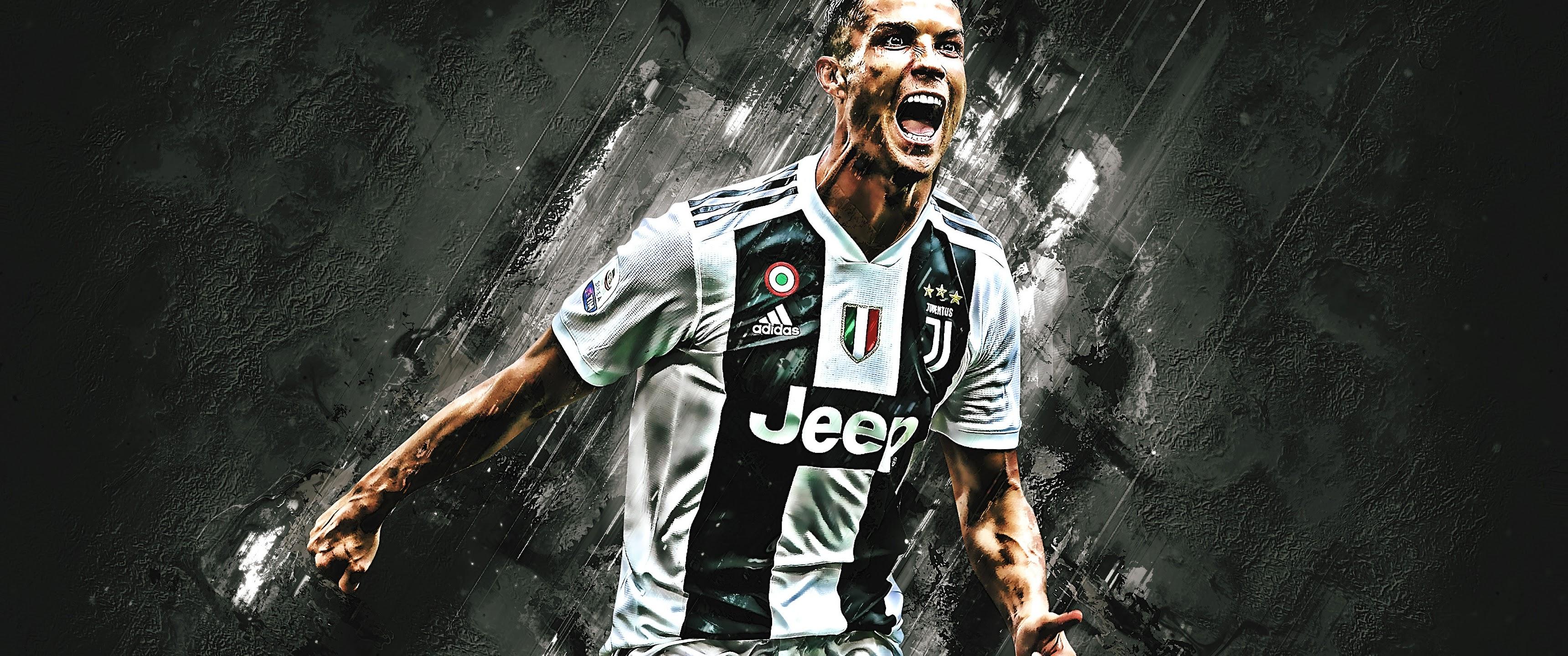 3440x1440 Cristiano Ronaldo Football Player 4K Wallpaper