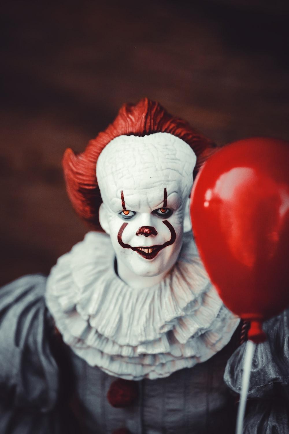 1000x1500 monster clown surrounding fog photo