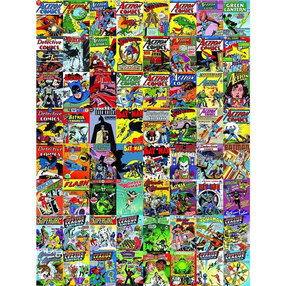1000x1000 1Wall Creative Collage Comics 64 piece Wallpaper