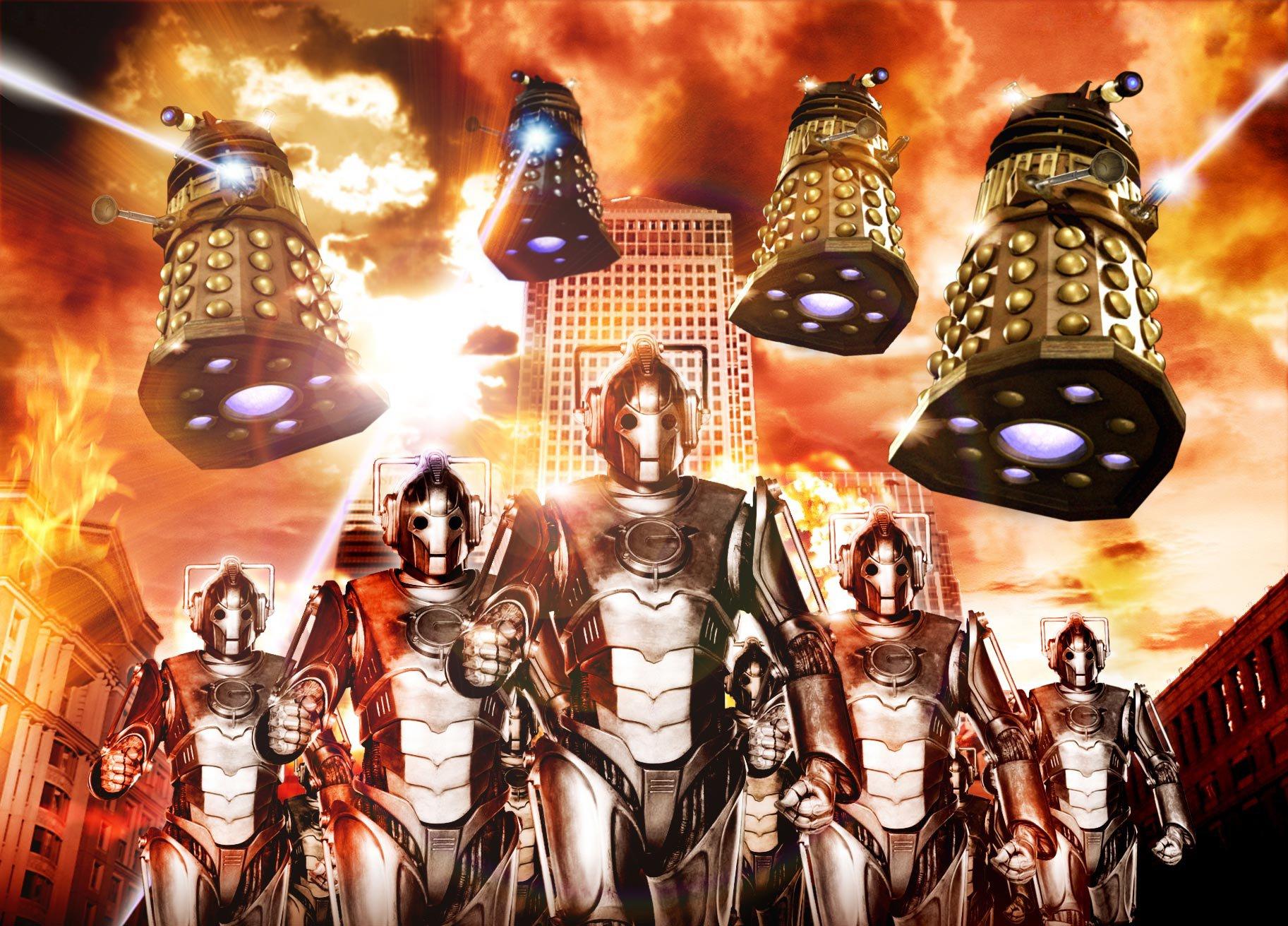 1825x1311 Cyberman (Doctor Who) HD Wallpaper and Background Image
