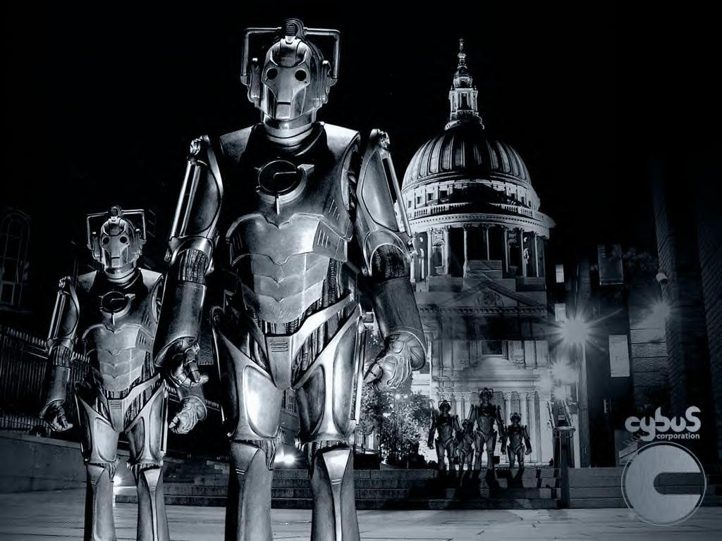 1024x768 Cybermen Wallpaper