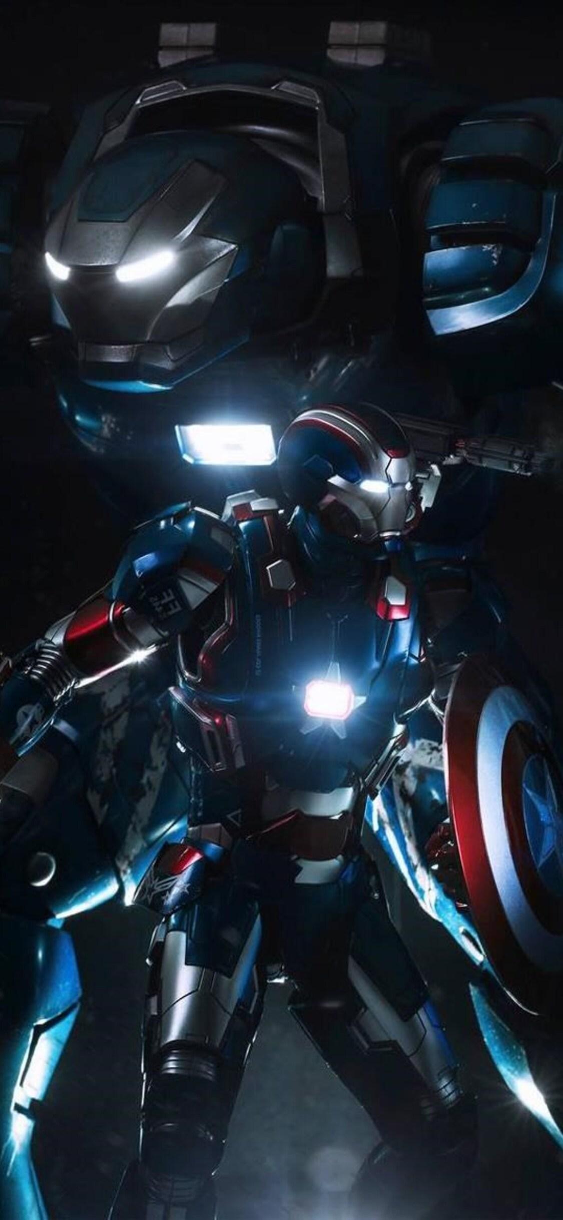 1125x2436 Iron Patriot Man iPhone XS, iPhone iPhone X HD 4k Wallpaper, Image, Background, Photo and Picture