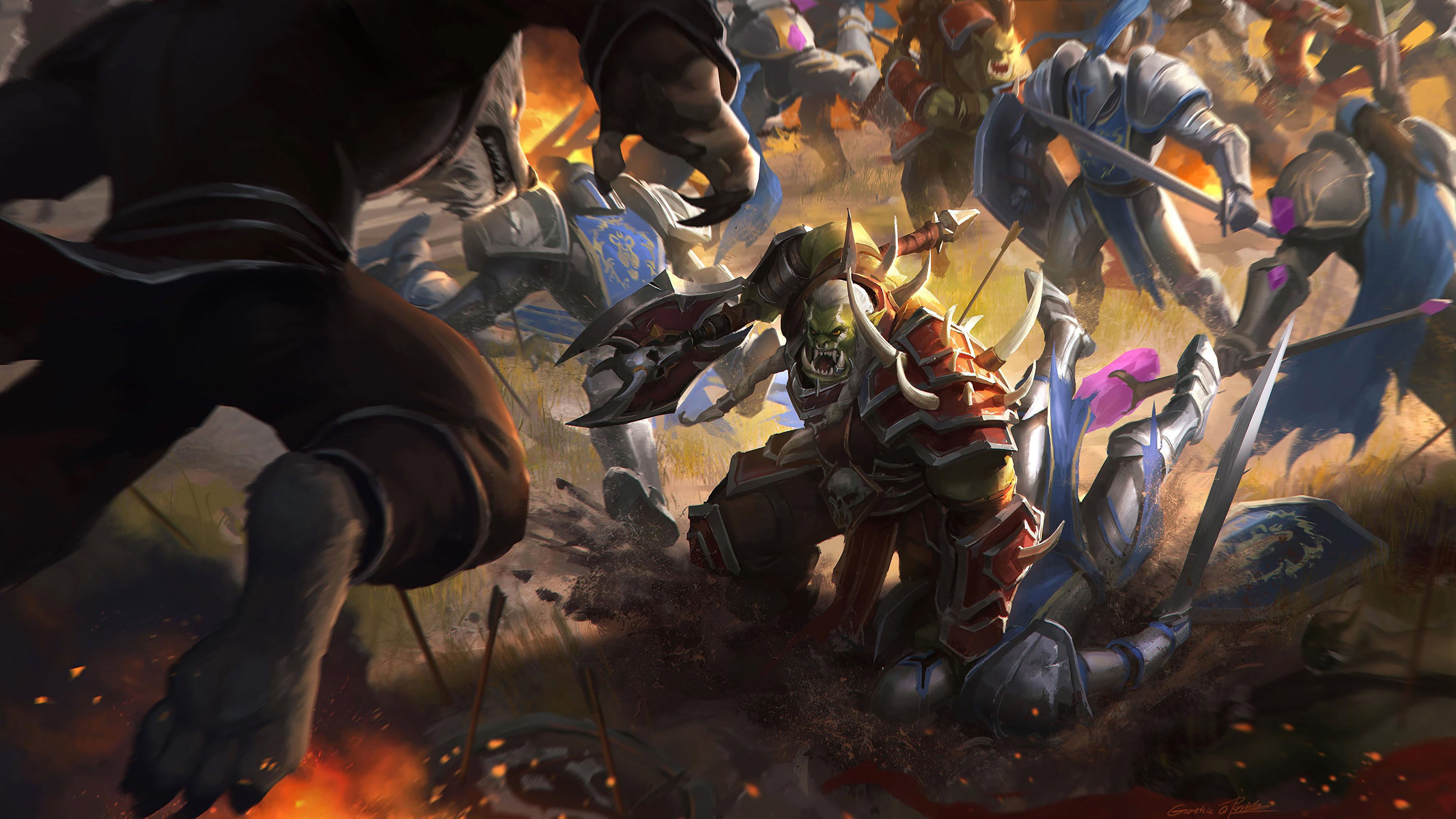 3840x2160 Varok Saurfang 4K 8K HD World of Warcraft Wallpaper