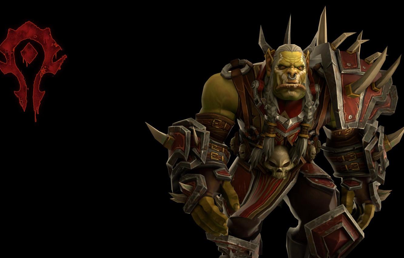 1332x850 Wallpaper Orc, World of WarCraft, orc, Horde, Horde, The battle for Azeroth, Battle for Azeroth, Brews Saurfang, Varok Saurfang image for desktop, section игры